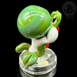 BTGB - Yoshi Head Dry Puffco Attachment #1 (Jade)