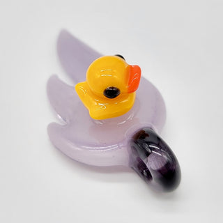 Ryno Glass - Winged Ducky Pendant #2
